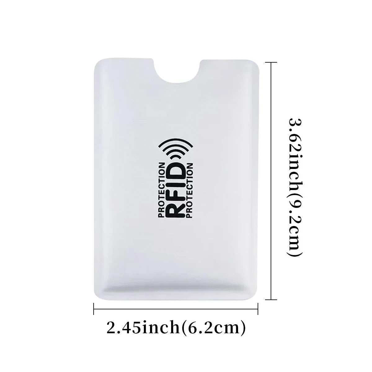 RFID Blocking Card Sleeve NFC Bank ID Protector 100PCS
