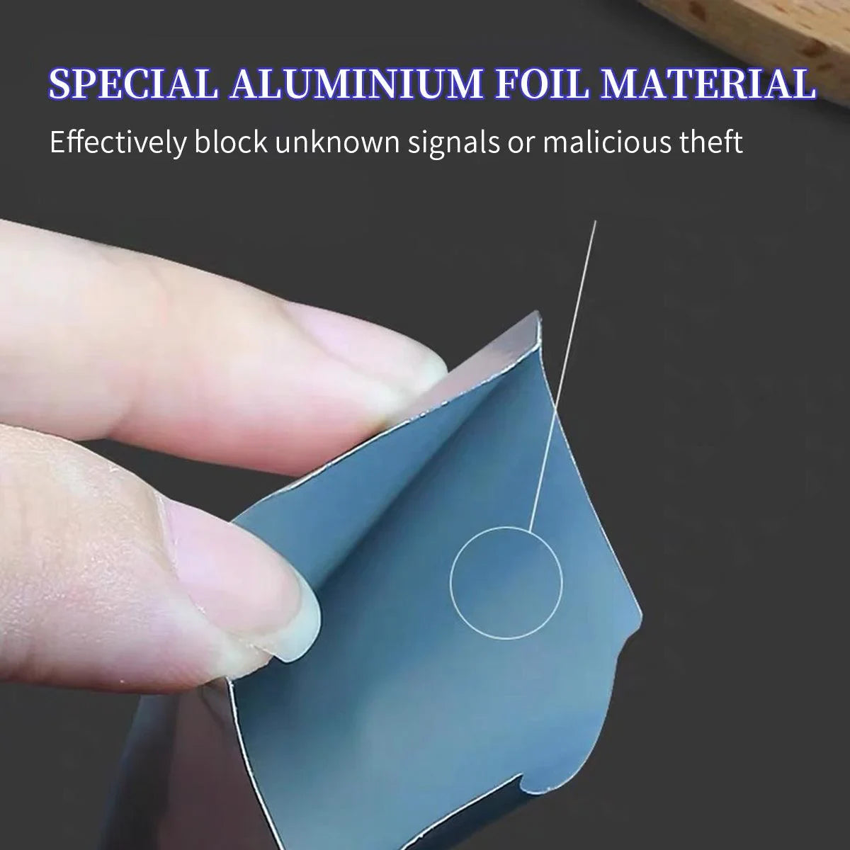 RFID Blocking Card Sleeve NFC Bank ID Protector 100PCS