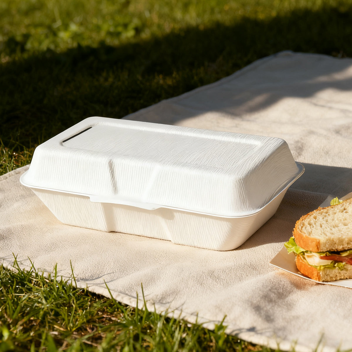 50PCS Hot Dog Fast Food Takeaway Boxes Greaseproof Packaging