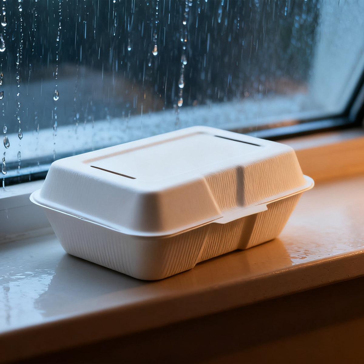 50PCS Hot Dog Fast Food Takeaway Boxes Greaseproof Packaging