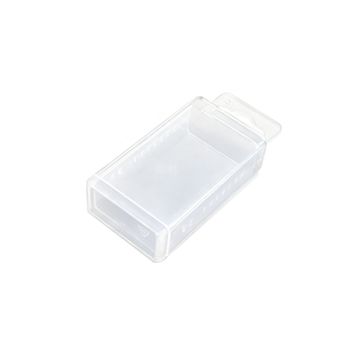20PCS Mini Transparent Telescopic Storage Boxes Clear Plastic Organizer