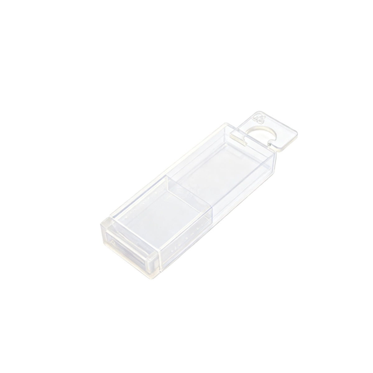 20PCS Mini Transparent Telescopic Storage Boxes Clear Plastic Organizer