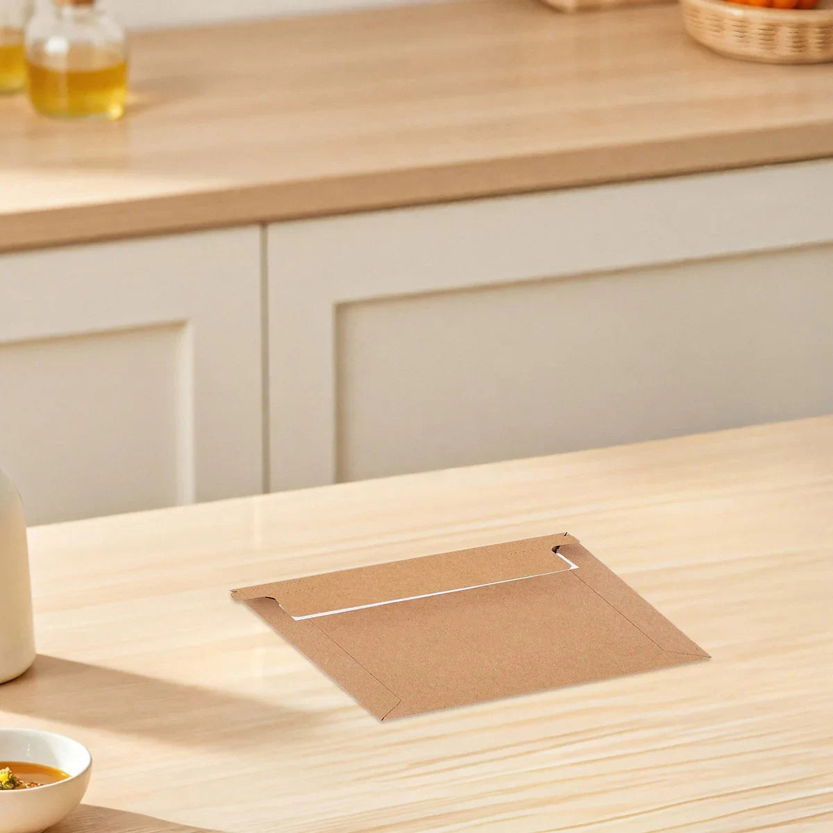 100pcs Waterproof Thickened File Envelopes Self Seal