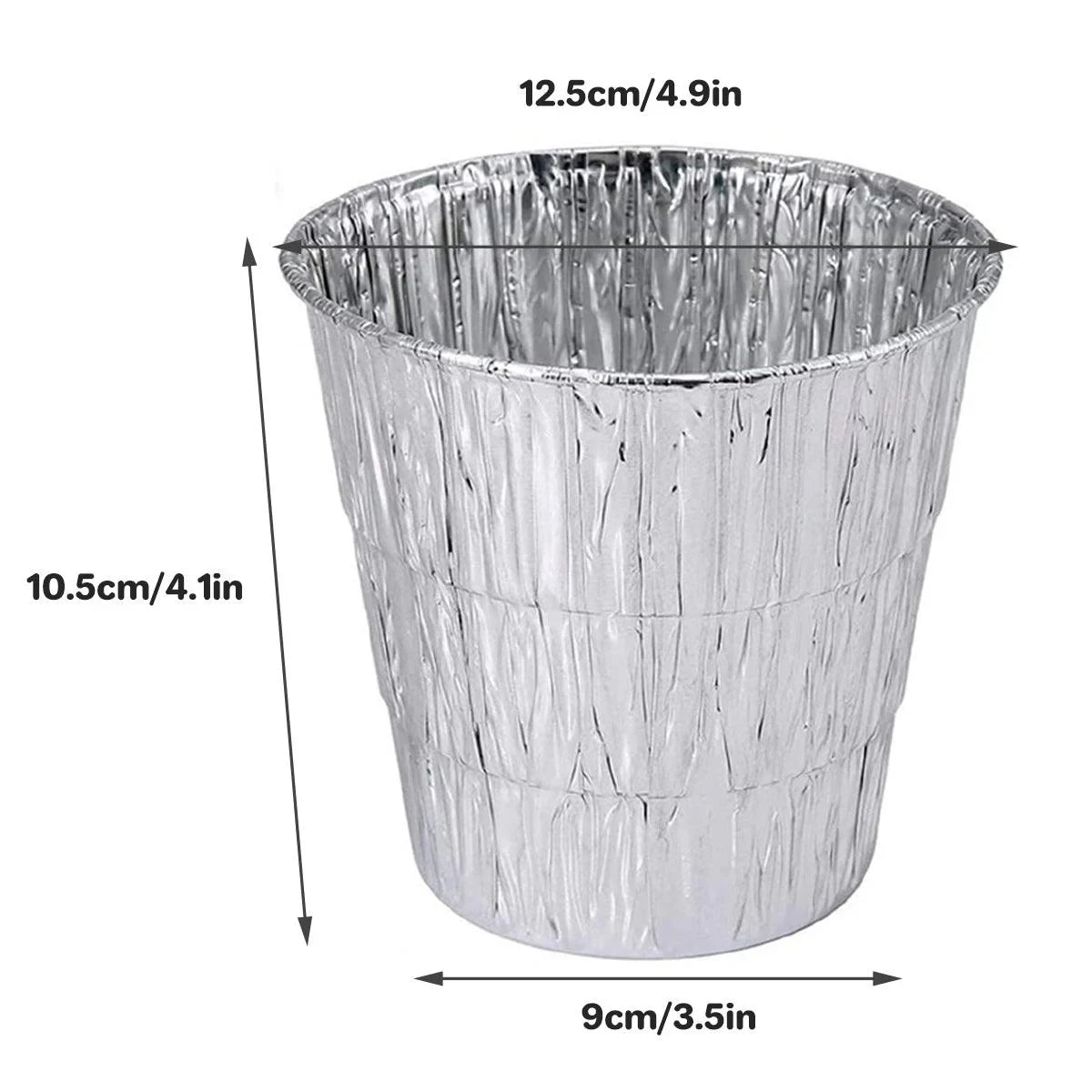 Disposable Tin Foil BBQ Bucket Liners 20PCS