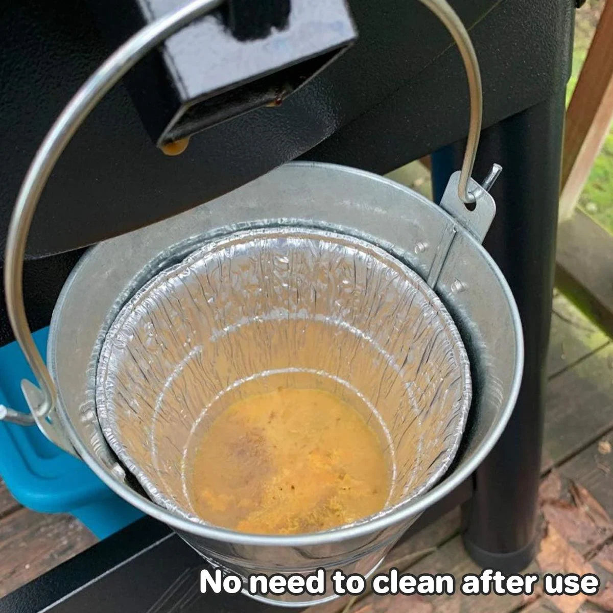 Disposable Tin Foil BBQ Bucket Liners 20PCS