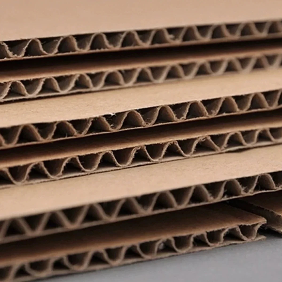 50pcs Kraft Paper Brown Corrugated Shipping Box Mailer
