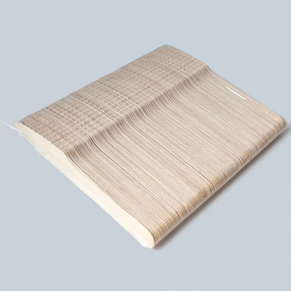 Upgrade your tableware with this 100-piece biodegradable wooden set. Perfect for parties, picnics, or everyday use. Sturdy, eco-friendly, and disposable – order yours today!