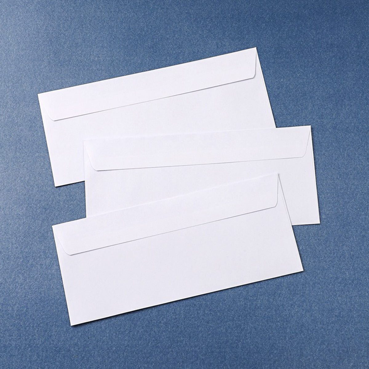 50PCS White Business Envelopes Peel and Seal Mailing 3 Sizes