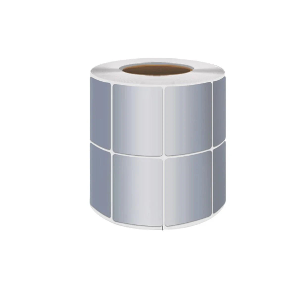 Matt Silver Label Paper 40Sizes