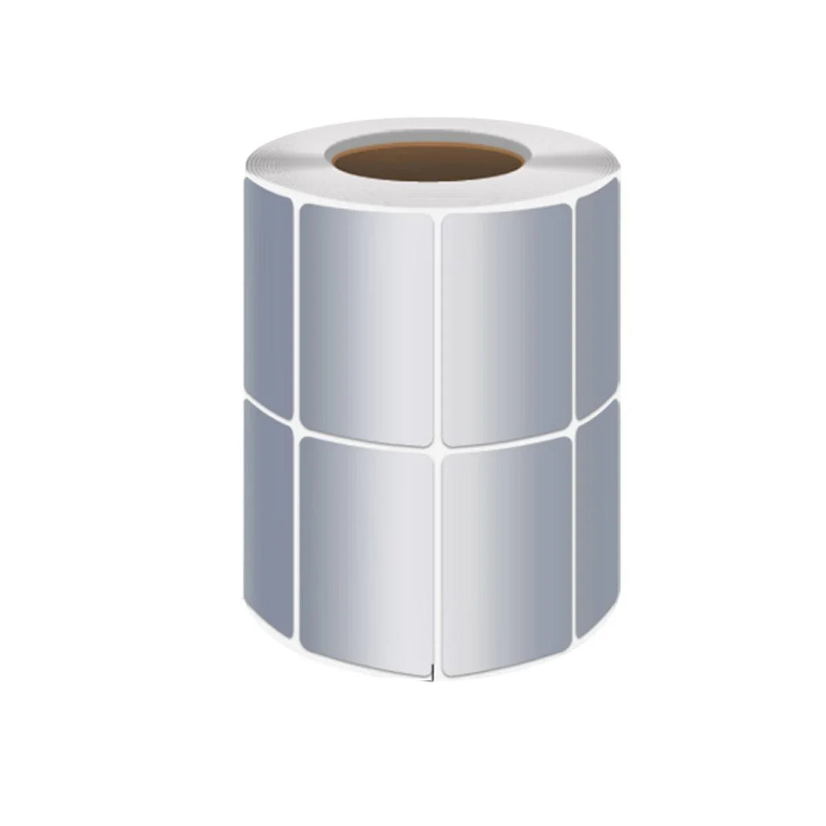 Matt Silver Label Paper 40Sizes