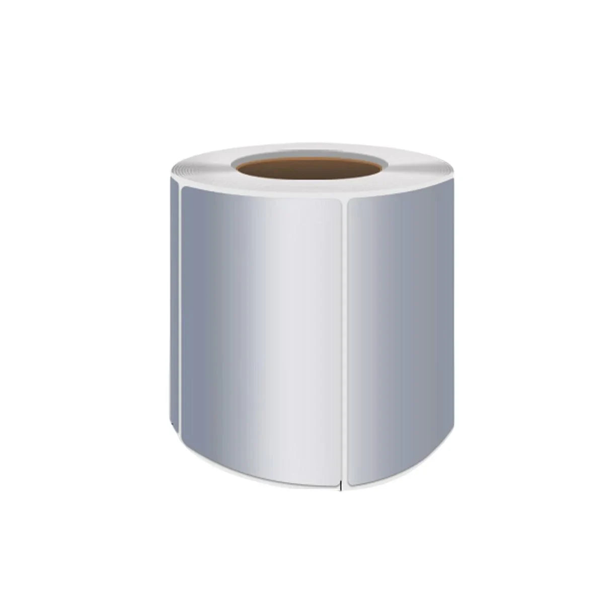 Matt Silver Label Paper 40Sizes