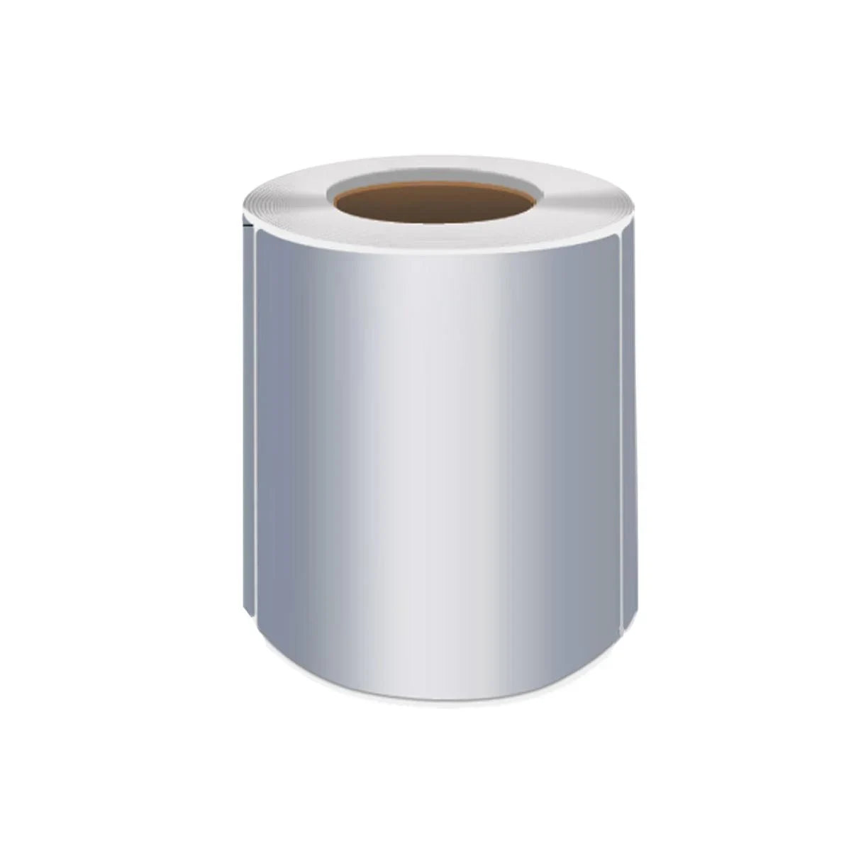 Matt Silver Label Paper 40Sizes