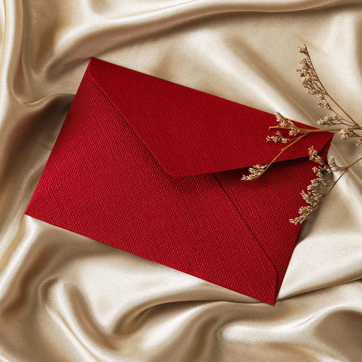 30PCS Thickened Linen Envelopes 250gsm for Invitation Cards