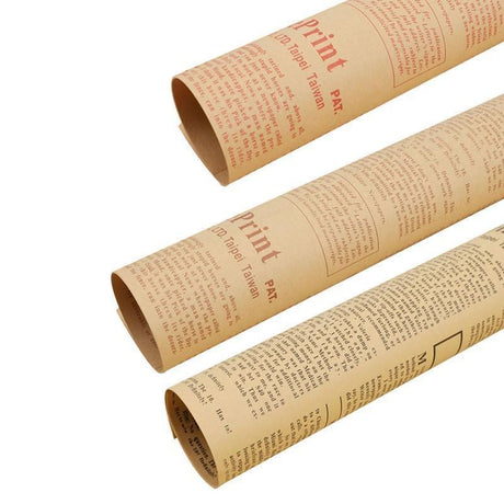 Wrapped gift adorned with elegant gift wrapping paper