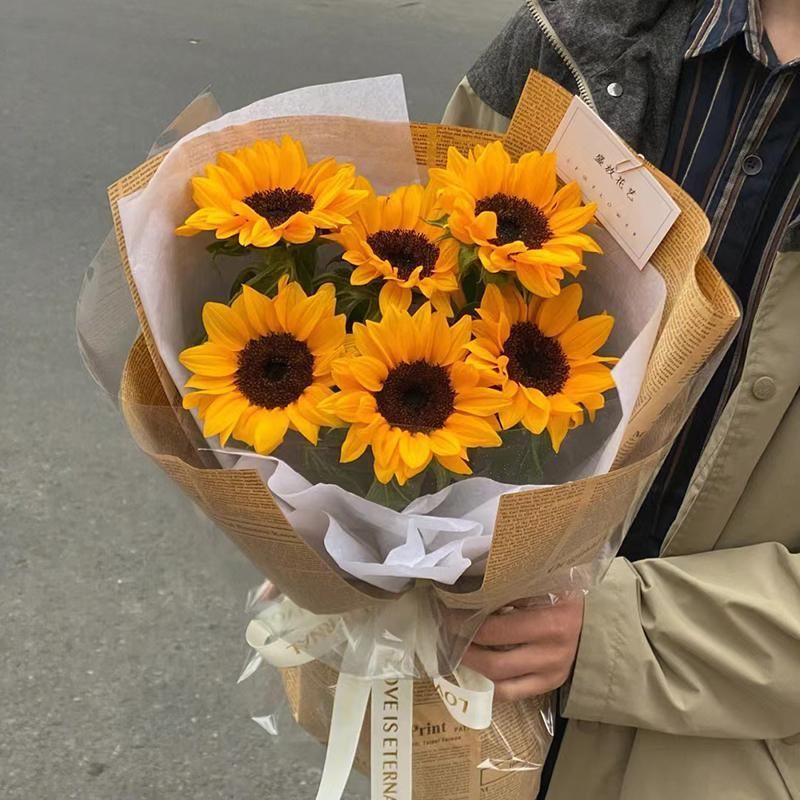 Wrapped gift adorned with elegant gift wrapping paper