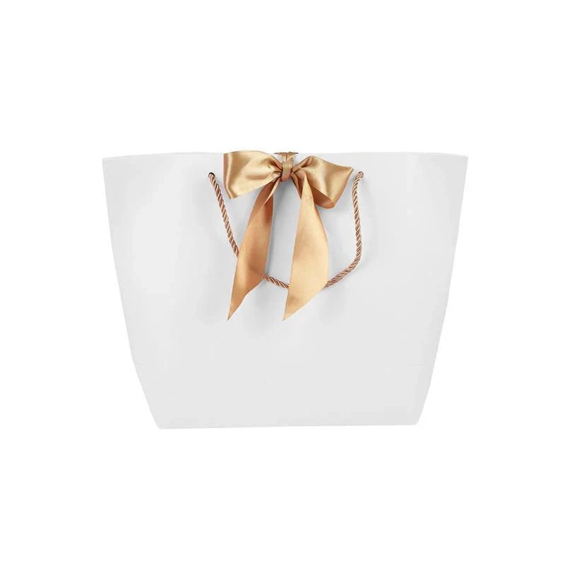 Stylish paper present bags for elegant gift-giving