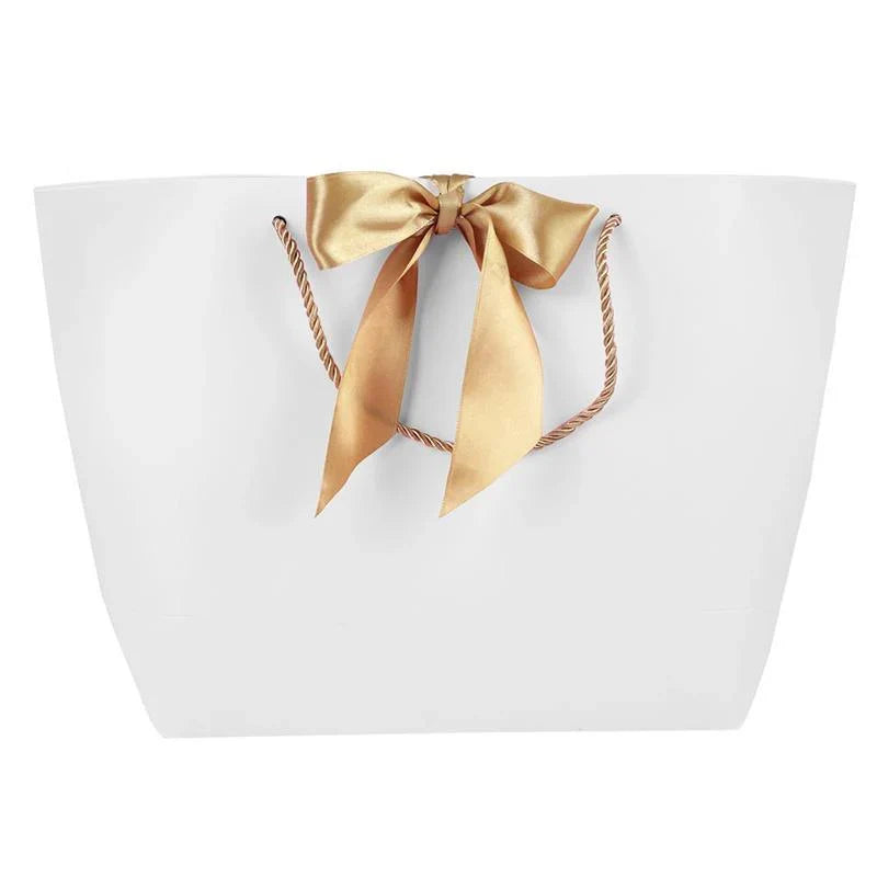 Stylish paper present bags for elegant gift-giving