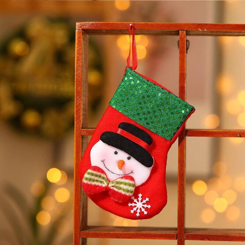 Charming small Christmas stockings for festive decor
