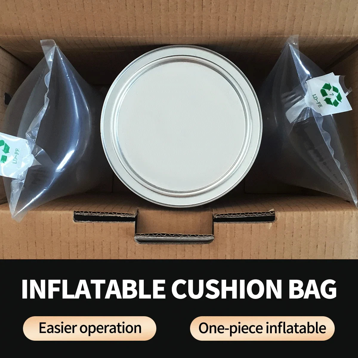 Inflatable Air Column Bags Bubble Wrap Cushioning 100PCS