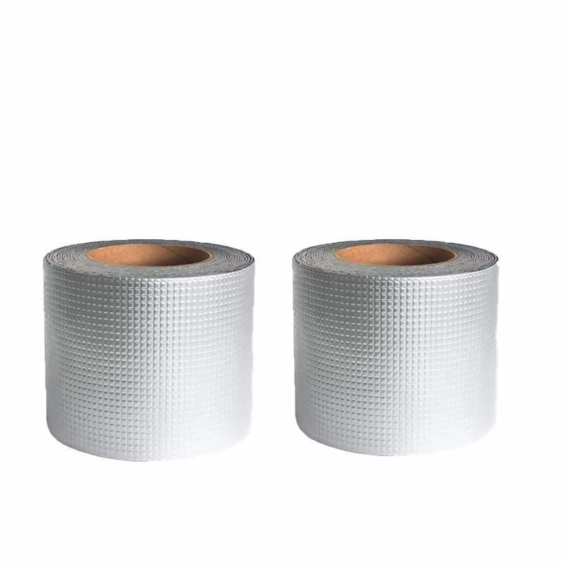 Aluminum Butyl Foil Tape 1-2rolls 4Sizes Waterproof Repair Adhesive Tapes - Discount Packaging Warehouse