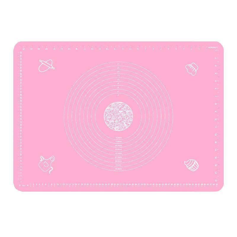 Baking Mat 1PC 6Colours 4Sizes Non-Stick Silicone Baking Fondant Sheet - Discount Packaging Warehouse