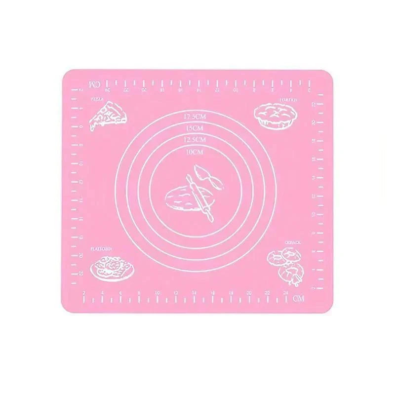 Baking Mat 1PC 6Colours 4Sizes Non-Stick Silicone Baking Fondant Sheet - Discount Packaging Warehouse