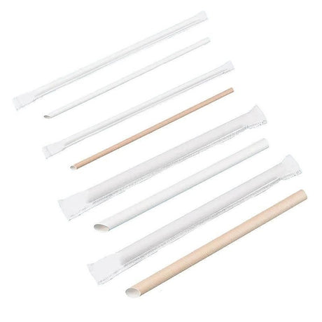 Eco-friendly and stylish paper straws for any occasion.