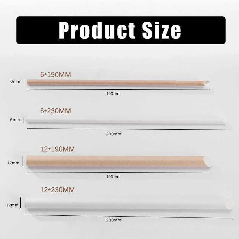 Eco-friendly and stylish paper straws for any occasion.