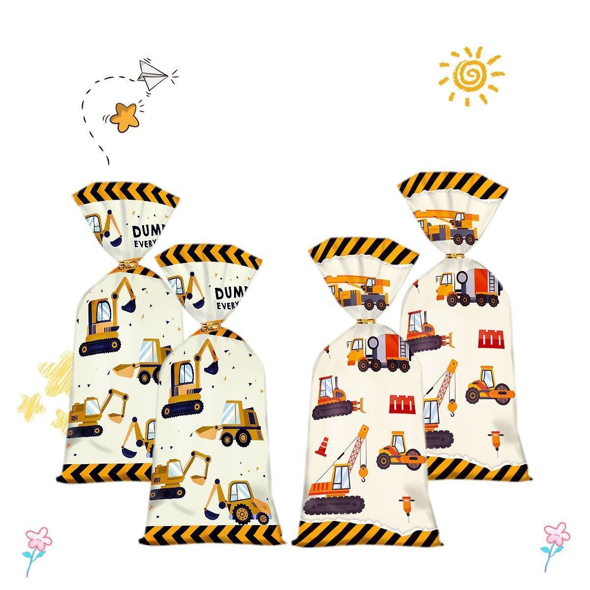 Boost Your Party Fun with These Engineering Vehicle Cookie Bags