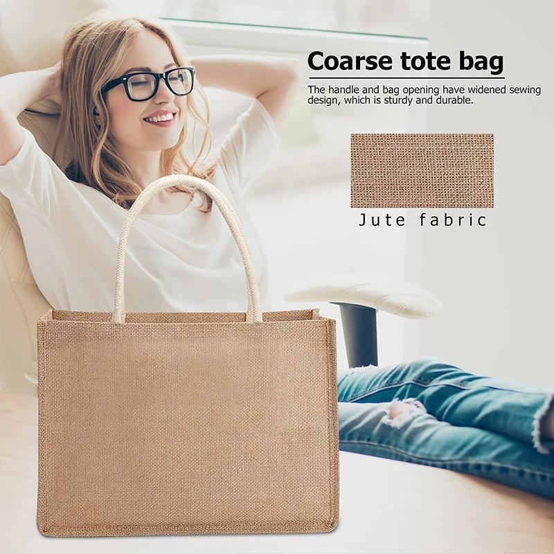 Stylish and eco-friendly jute bags for everyday use.