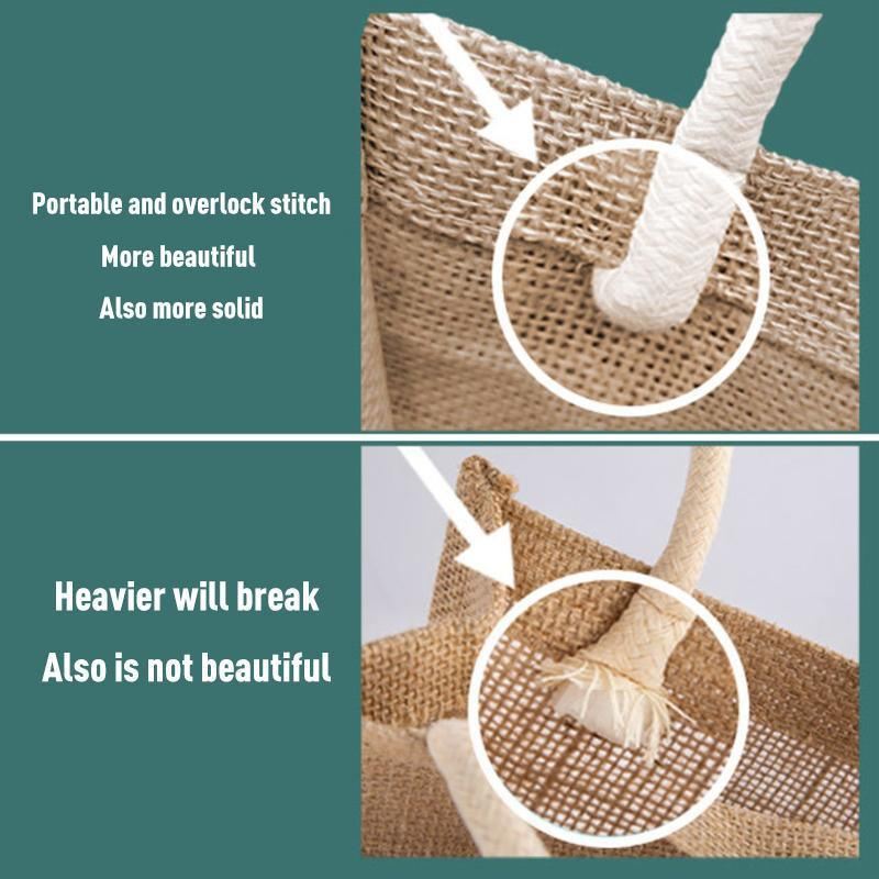 Stylish and eco-friendly jute bags for everyday use.