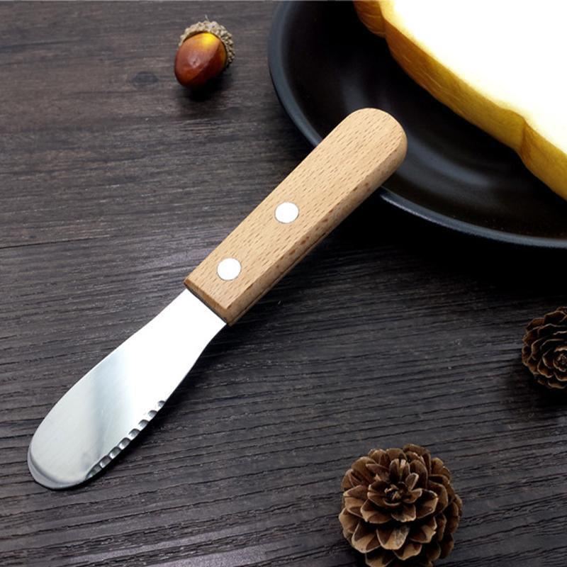 Butter Knife 2PCS 12.9x2.1cm Cheese Slicer Stainless Steel - Discount Packaging Warehouse