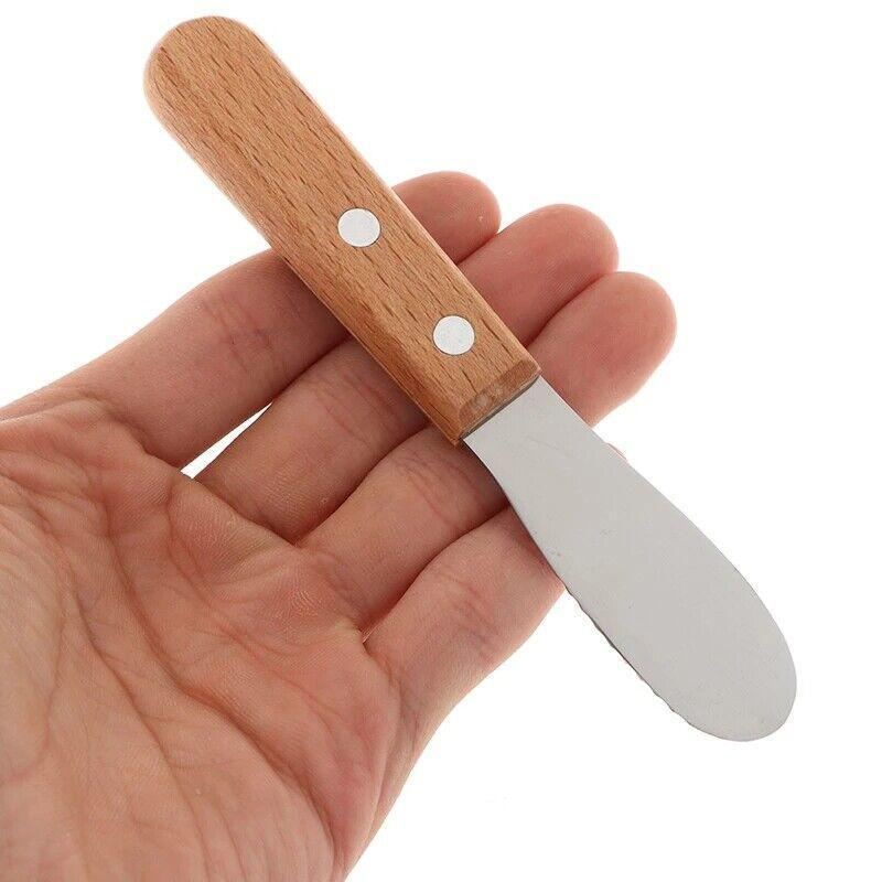 Butter Knife 2PCS 12.9x2.1cm Cheese Slicer Stainless Steel - Discount Packaging Warehouse