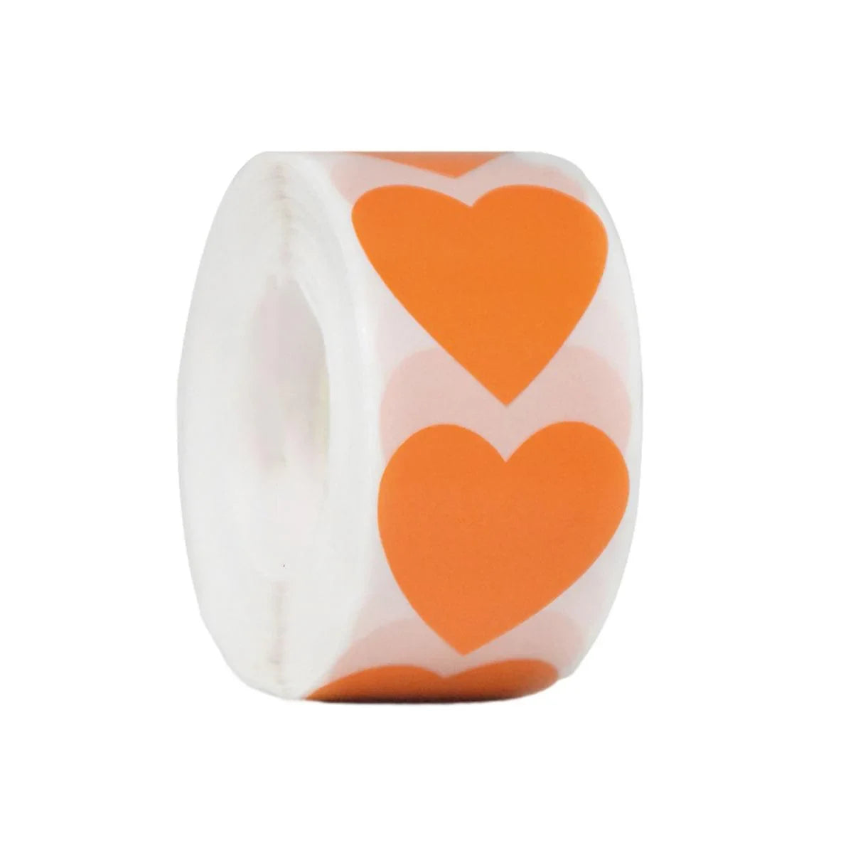 Heart-shaped Love Stickers Adhesive Roll 8Rolls