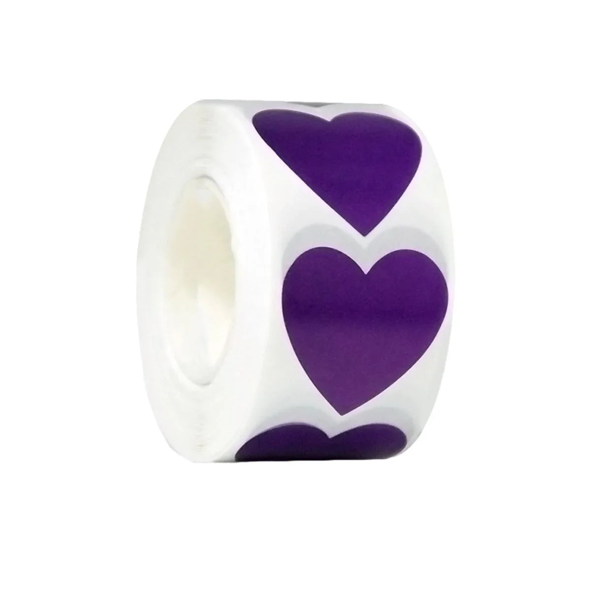 Heart-shaped Love Stickers Adhesive Roll 8Rolls