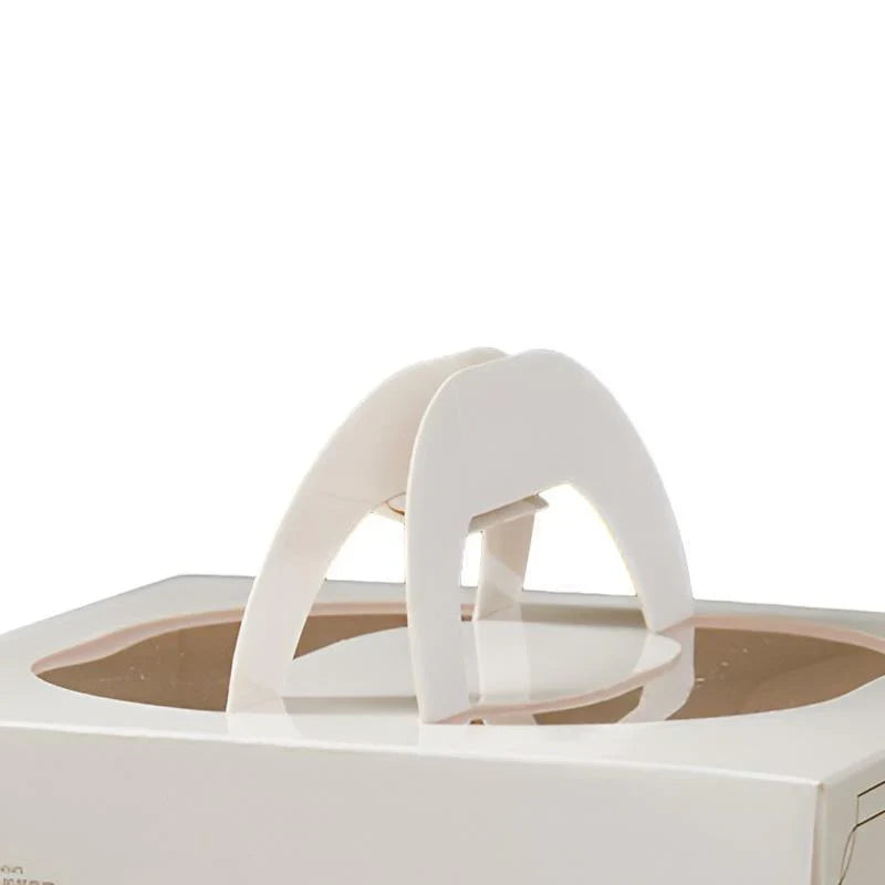 Cake Boxes with Display Window and Handle 20PCS 6Inch White Cardboard - Discount Packaging Warehouse