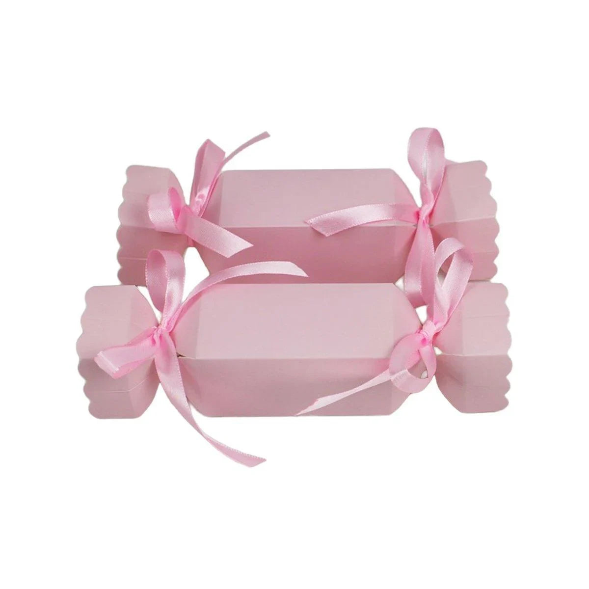 Candy Shaped Gift Box 50PCS Paper with 100PCS Ribbons for Gifts