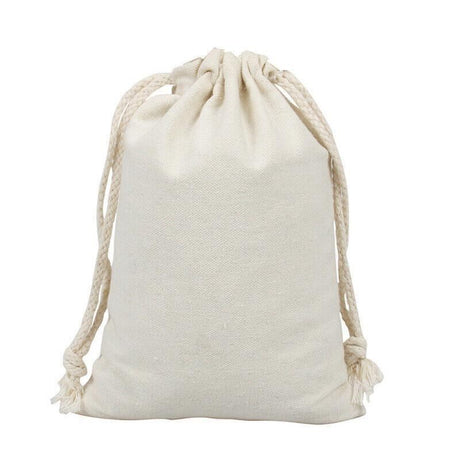 Canvas Bags 10-100pcs Drawstring Storage Bag - Discount Packaging Warehouse