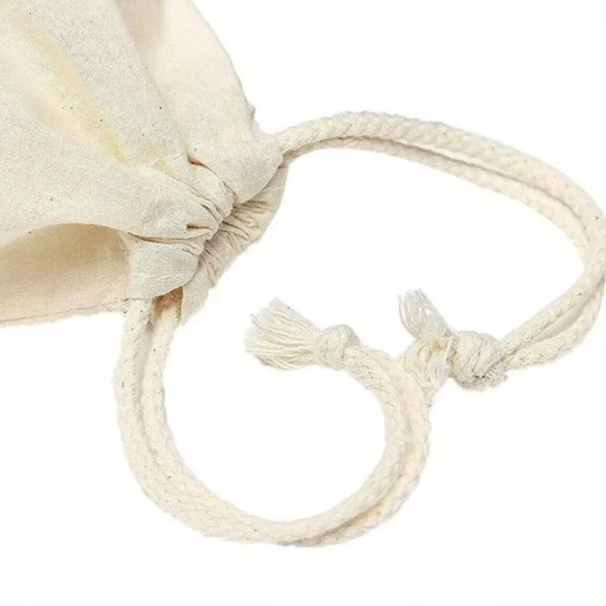 Canvas Bags 10-100pcs Drawstring Storage Bag - Discount Packaging Warehouse