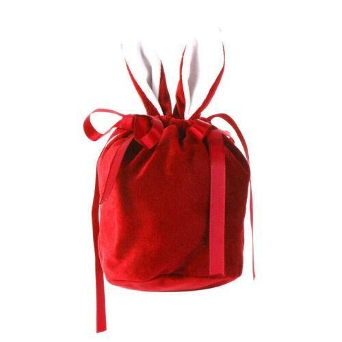 A collection of colorful Easter gift bags filled with holiday treats and goodies.