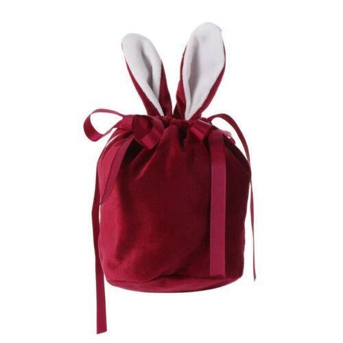 A collection of colorful Easter gift bags filled with holiday treats and goodies.