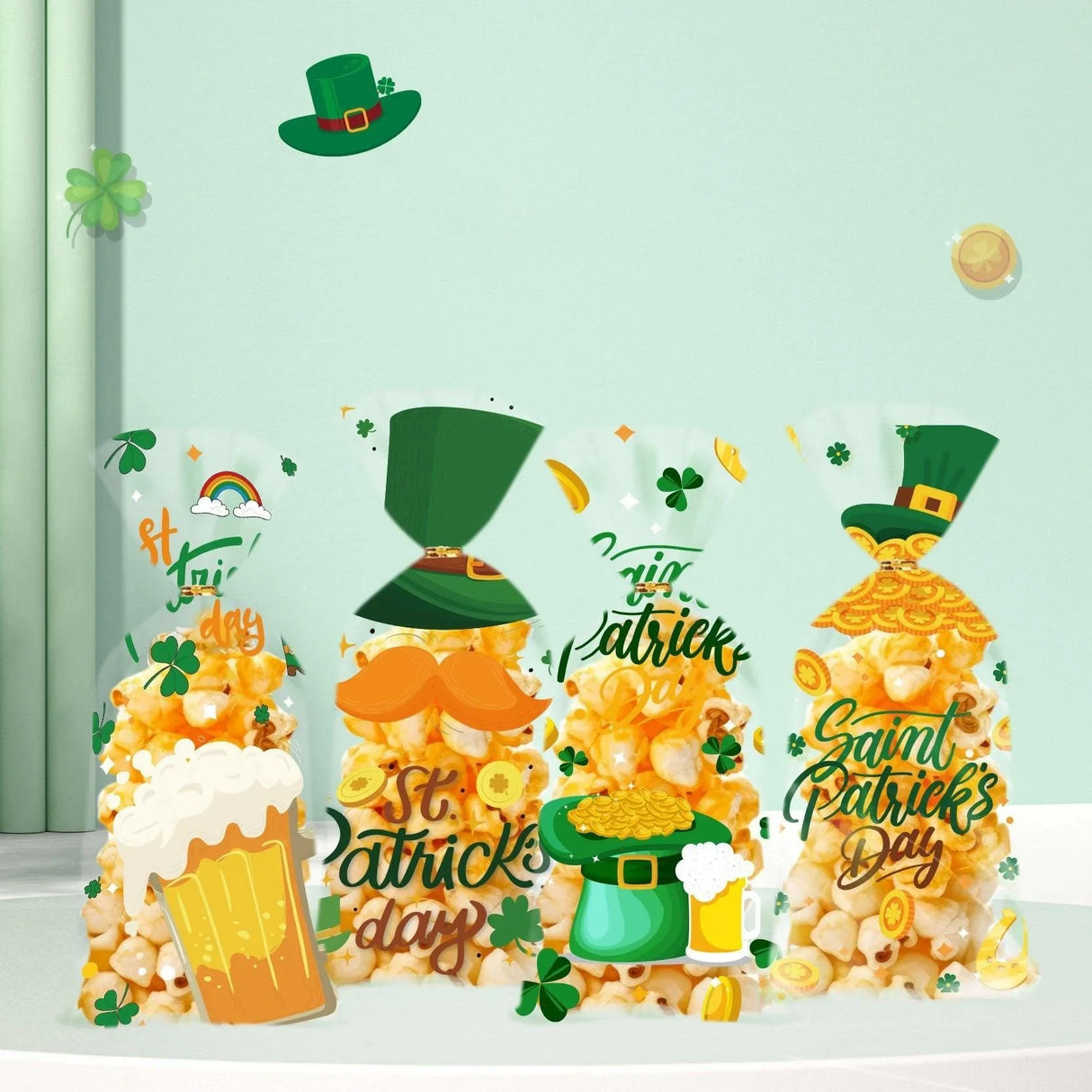 Celebrate with Festive St. Patrick's Day Cookie Bags
