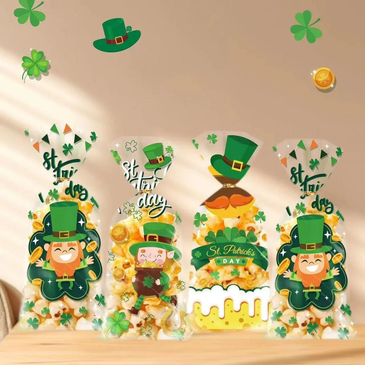Celebrate with Festive St. Patrick's Day Cookie Bags