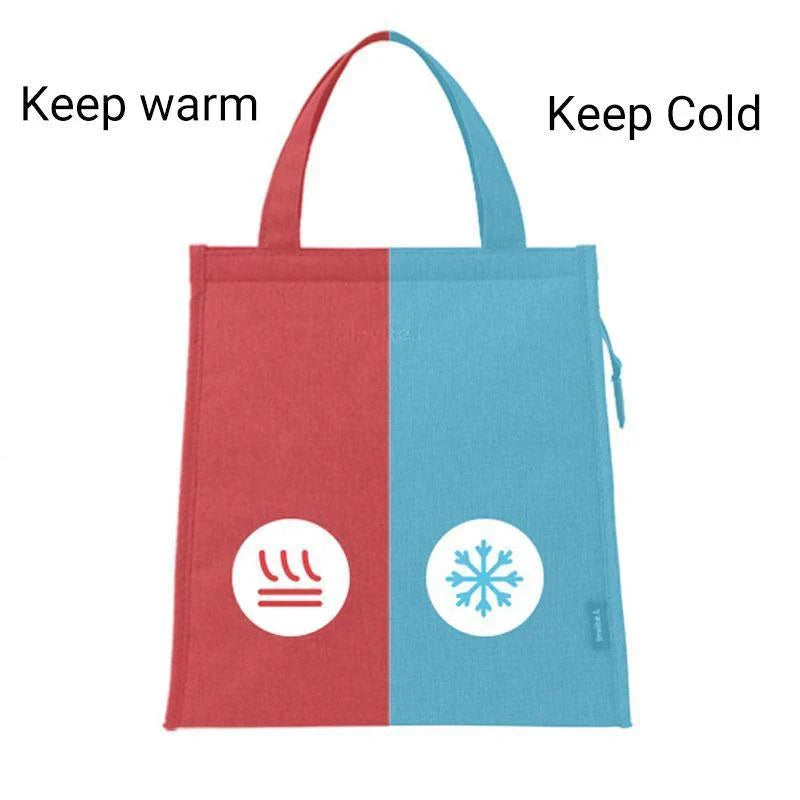 Chic and functional insulated lunch handbag for daily use