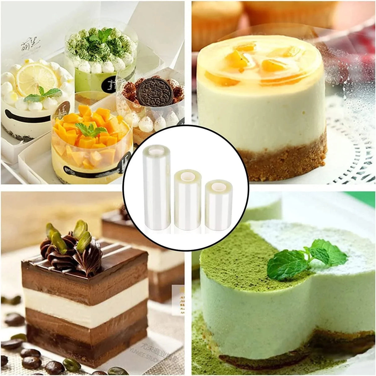 Premium cake collar for professional baking