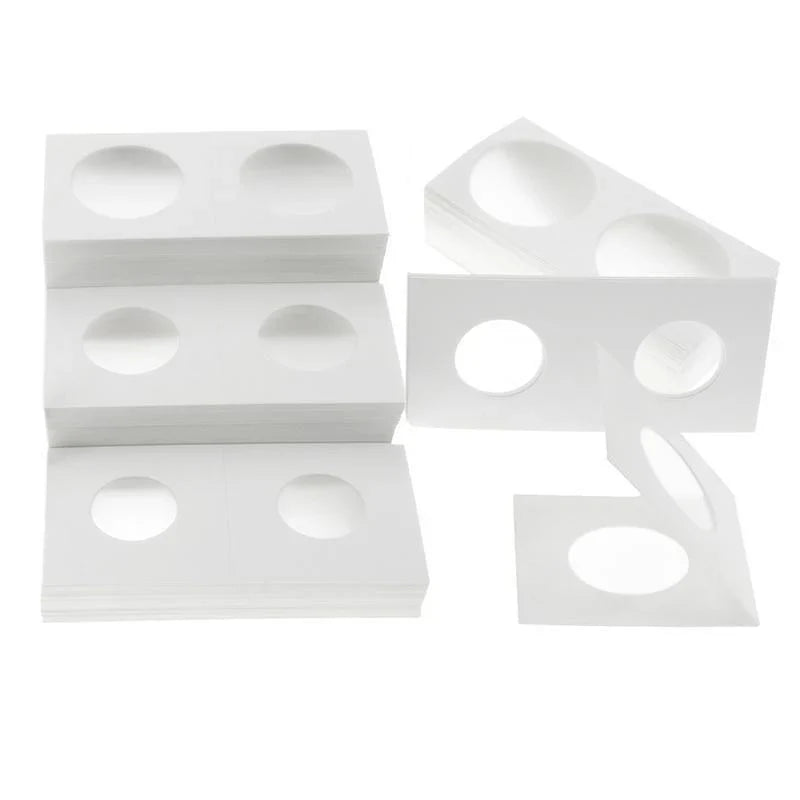 Coin Holders 50PCS 27.5mmx10cm Clear Window Display Storage Cases - Discount Packaging Warehouse