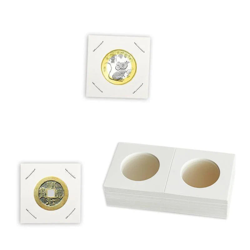 Coin Holders 50PCS 27.5mmx10cm Clear Window Display Storage Cases - Discount Packaging Warehouse