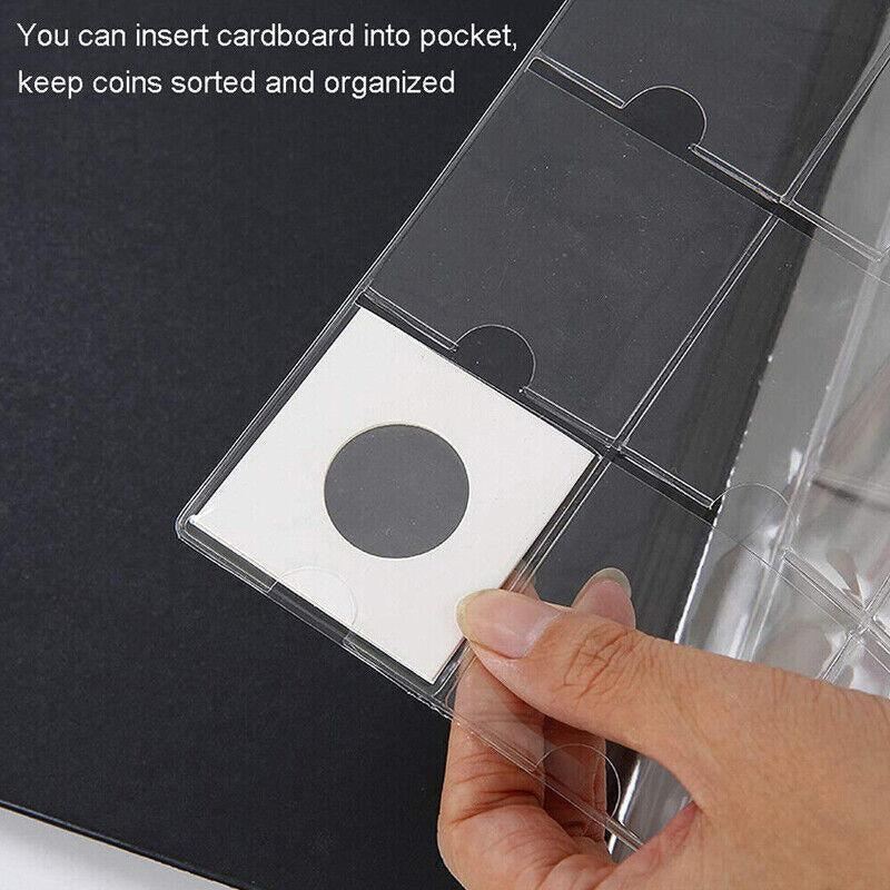 Coin Holders 50PCS 27.5mmx10cm Clear Window Display Storage Cases - Discount Packaging Warehouse