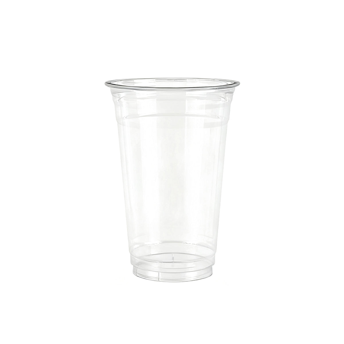 Disposable Plastic Cold Drink Cup with Lids Straws for Takeaway Beverage Use