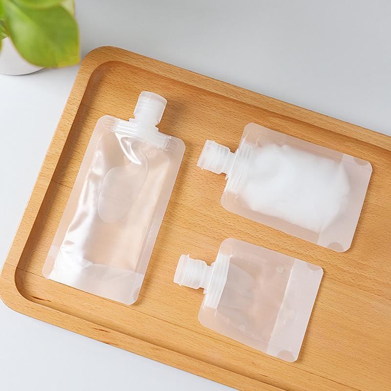 Eco-friendly refillable squeeze pouch with secure cap